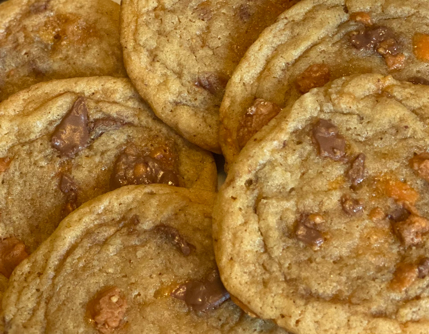 Butterfinger Crunch Cookies
